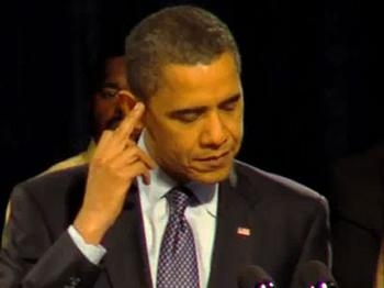 Obama finger