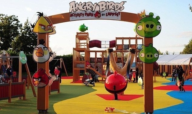 Angry birds theme park