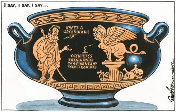 Greek urn