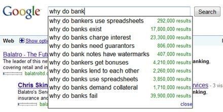 Why do banks