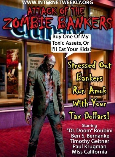 Zombie bankersa