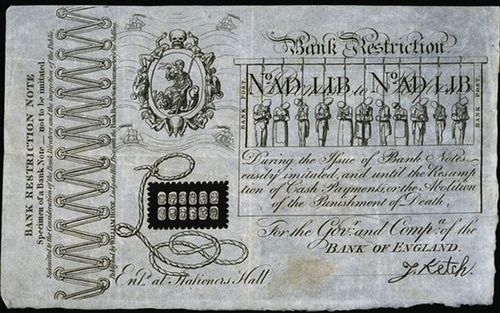 Forged banknote