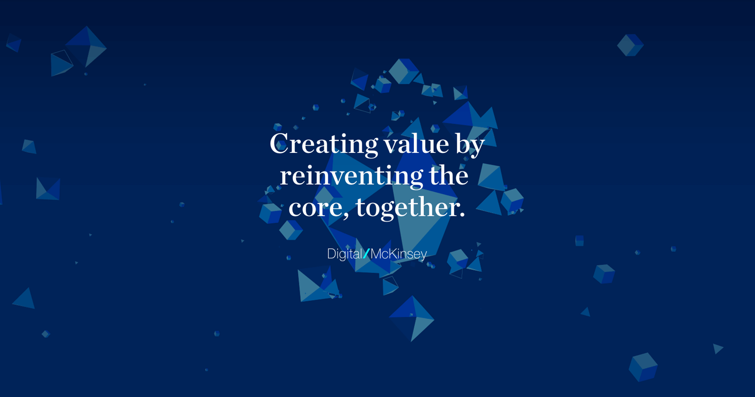 McKinsey on digital transformation in banking (free research) Chris